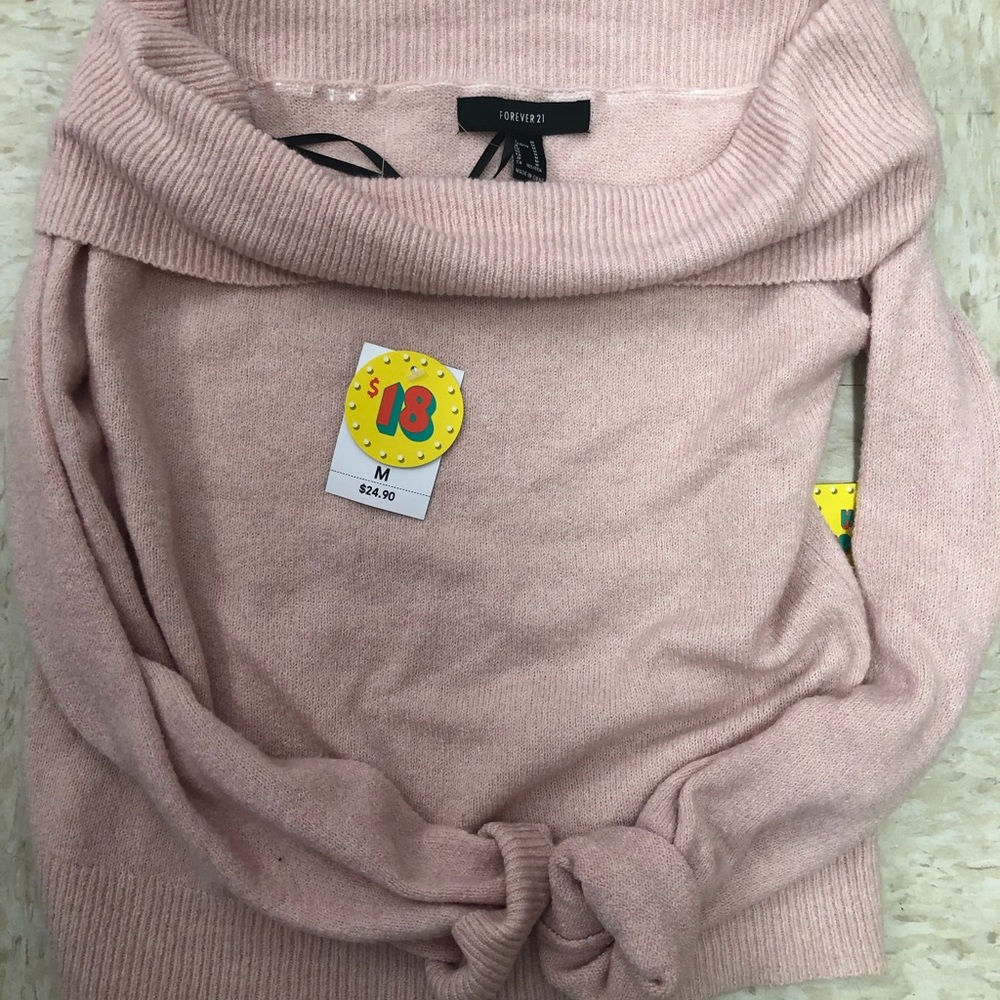 Forever 21 Off the Shoulder Sweater